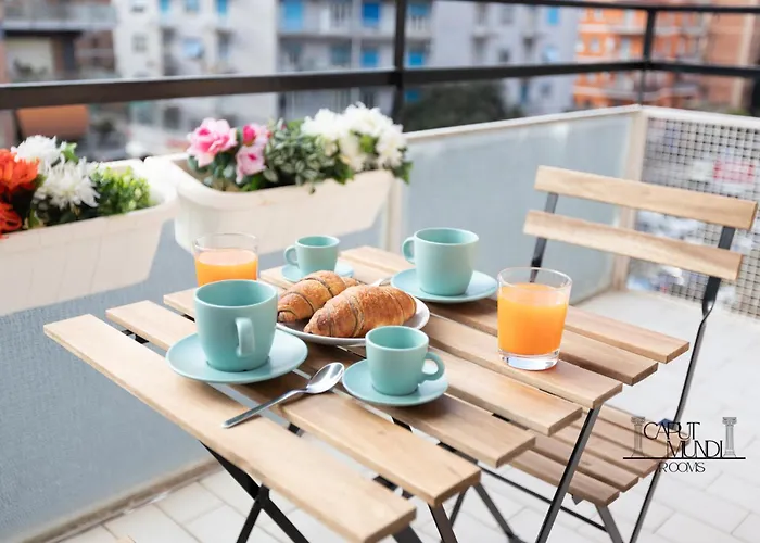 Caput Mundi - 100mt To Metro A, Terrace, A-c, 15 Min To Center 4* Rome