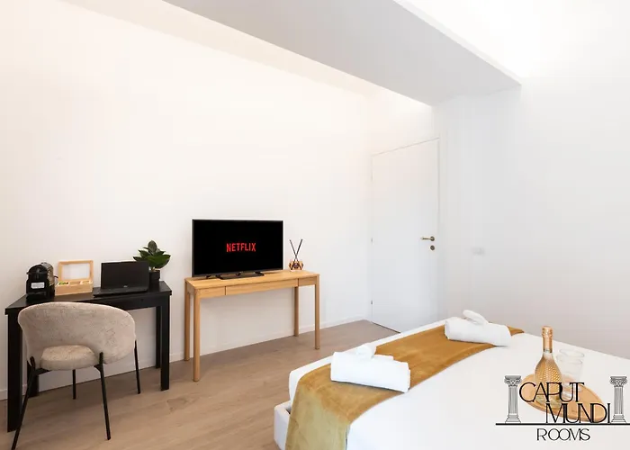 Caput Mundi - 100mt To Metro A, Terrace, A-c, 15 Min To Center 4* Rome
